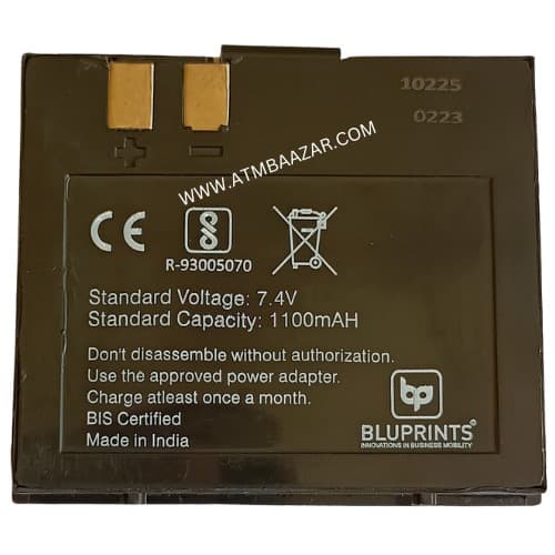 1100 mAh battery for BluPrints thermal printer