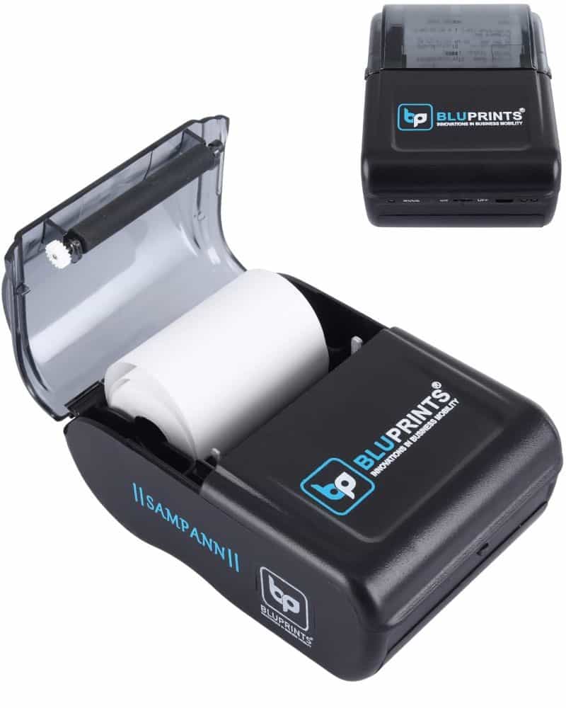 Imprimante Thermique Bluetooth 58mm Portable - Imprimante De Reçus Mobile Pour Maison, Commerce Et Logistique