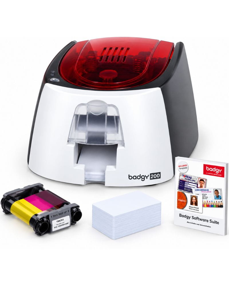 Badgy200 Card and Badge Printer by Evolis – ATMBAAZAR