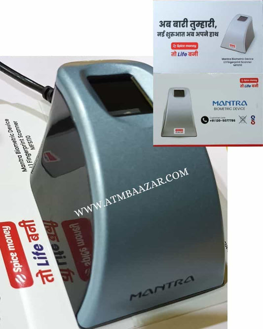 Spice Money Mantra MFS110 L1 Fingerprint Scanner