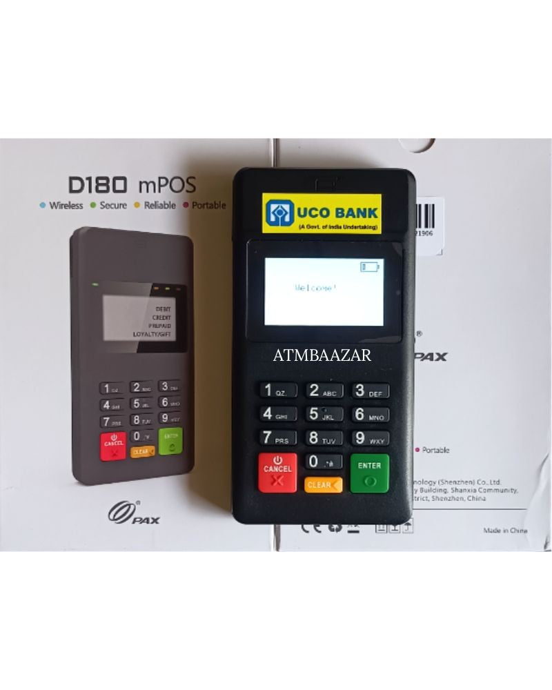 UCO Bank PAX D180 MATM