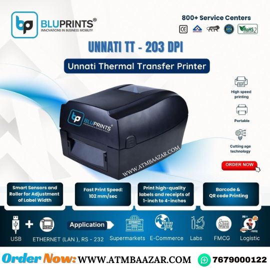 BluPrints-UNNATI-TT-4-inch-shipping-label-and-barcode-printer-with-ribbon