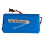 1200mAh battery for BluPrints Thermal Printers