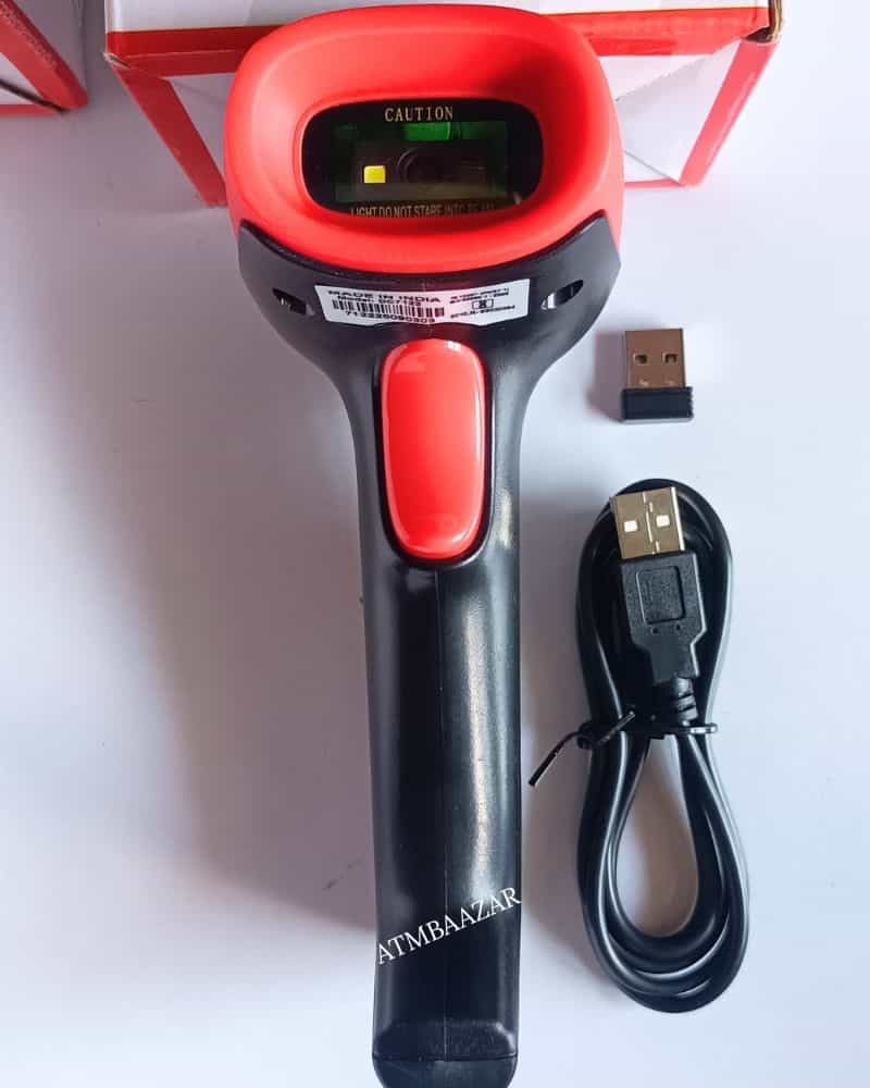 DCode DC-7122 2D Wireless Barcode Scanner with FREE Dongle (2-Year