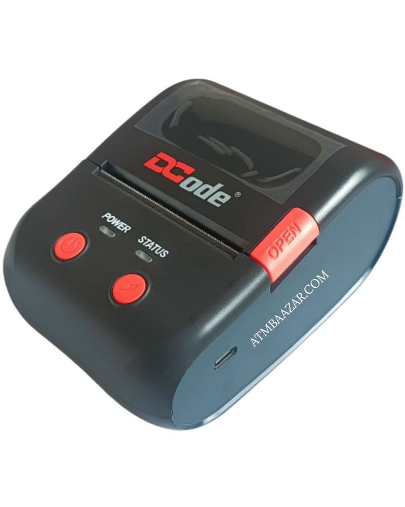 Dcode-DC2M-Label-printer-side-view