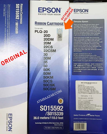 EPSON-Genuine-Original-Ribbon-with-Authentic-hologram-for-plq20-plq-22cs-plq30-plq35-plq50-passbook-printers