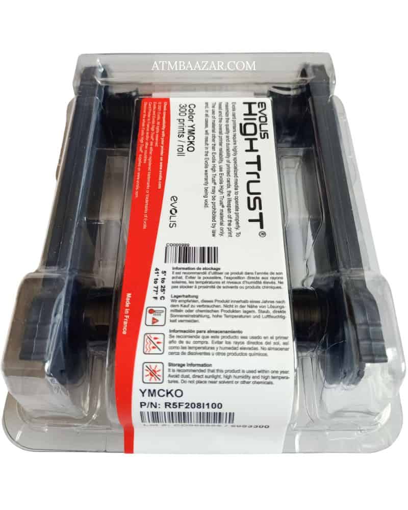 Evolis-Primacy-2-High-Trust-Color-YMCKO-300-Prints-ribbon-roll