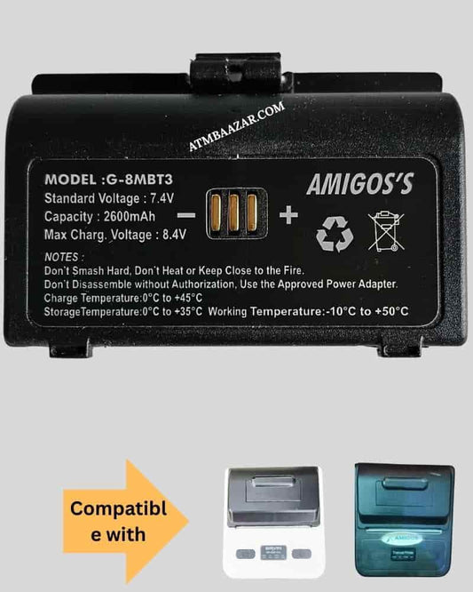 Lithium-ion-Battery-for-Eryin-MP-80M-Pro-VSC-Amigos-3-Inch-80mm-Thermal-Printers-G-8MBT3