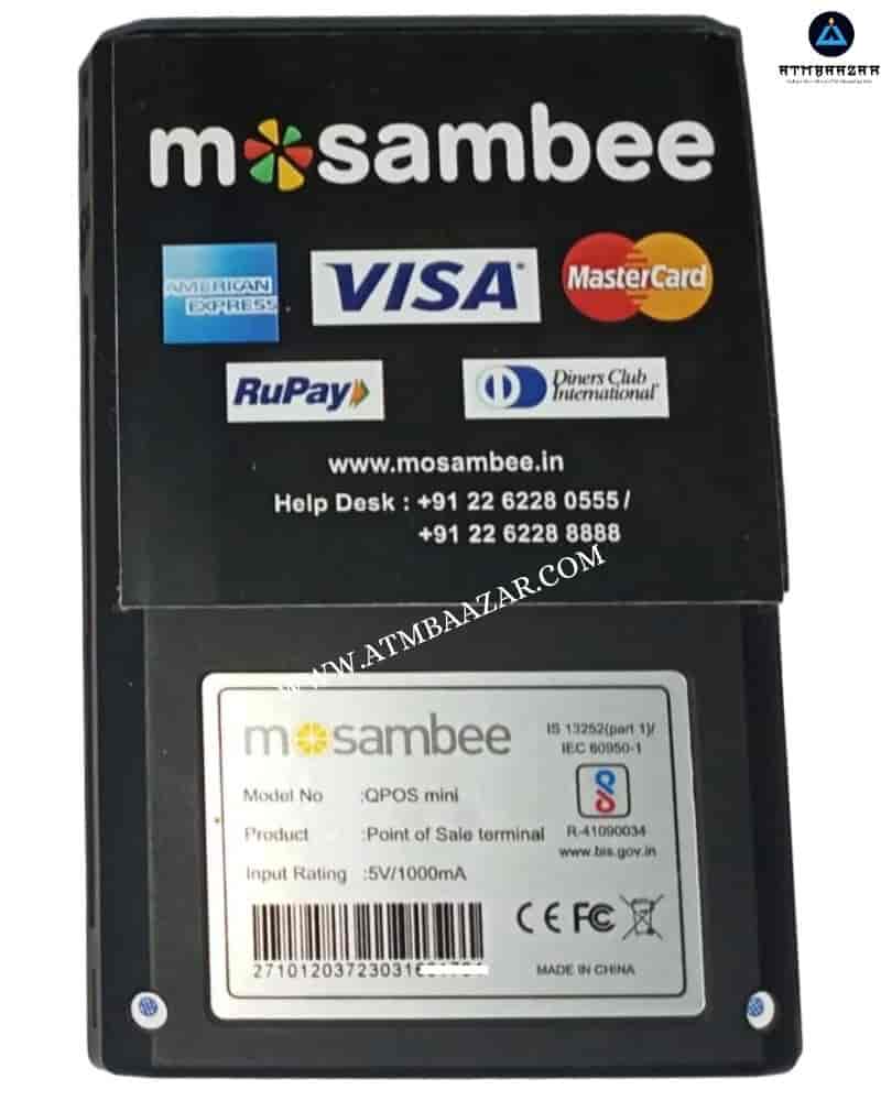 Mosambee QPOS Mini Micro ATM for J&K Bank CSP – ATMBAAZAR