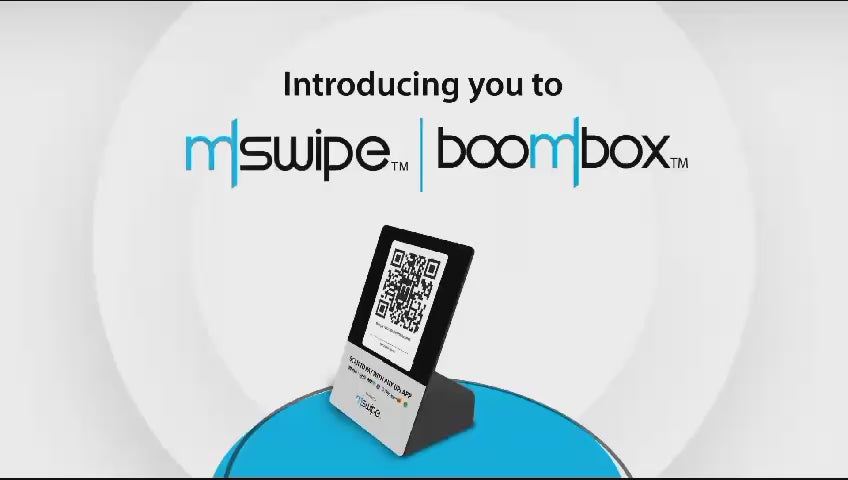 mSwipe Boombox Sound Box video