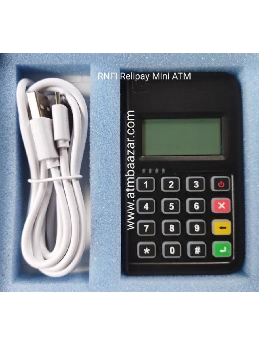 RNFI Relipay MP63 MoreFun Mini ATM with accessories