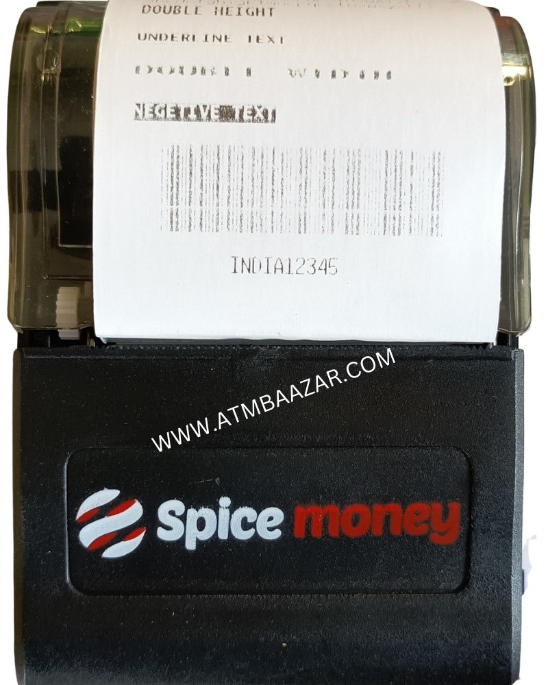Spice Money Bluetooth Thermal Printer by BluPrints