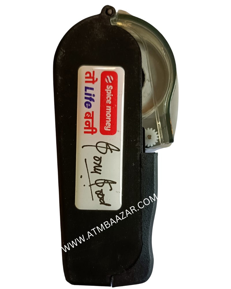 Left side view of Spice Money Bluetooth Thermal Printer